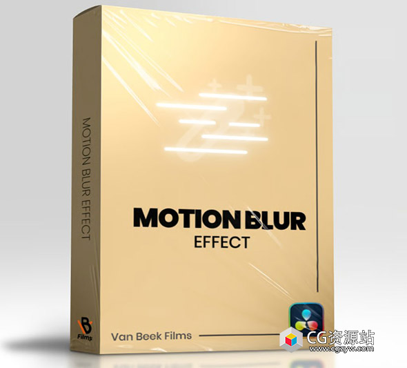 达芬奇插件-视频镜头运动模糊特效插件 Motion Blur+中文字幕教程