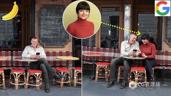 AI人工智能-Google Nano Banana AI编辑入门指南10个用例视频教程+中英文字幕