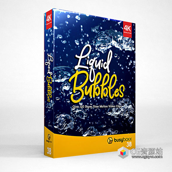 130组4K水滴气泡上升动画特效合成高清视频素材 BB v38-图片1