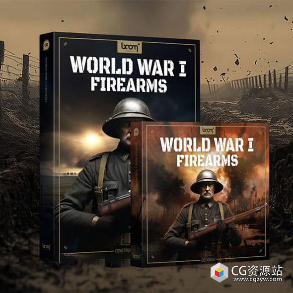 一战原始步枪手枪猎枪上膛装弹开枪射击无损音效