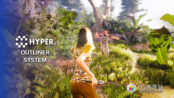 Unreal扩展交互系统Hyper Outliner and Symbol System v3 UE5.5+