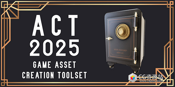 Blender游戏资源创建工具插件包 Act – Game Asset Creation Toolset 2025.2.1