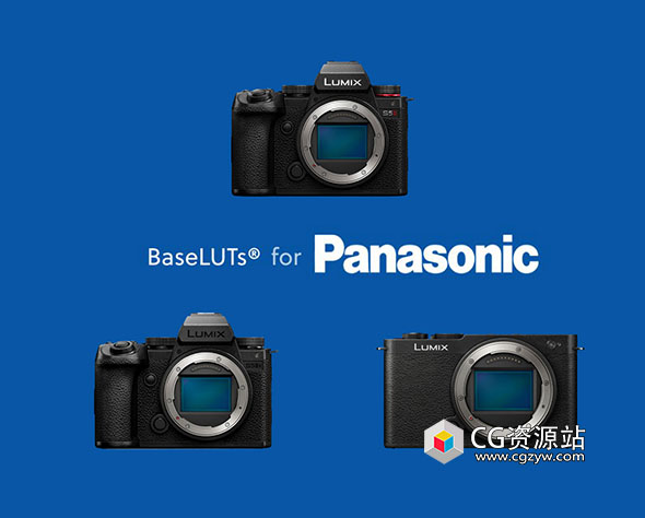 专业电影级松下V-Log监看/色彩还原LUT调色预设 GAMUT – BaseLuts Panasonic S5 S5II S5IIX S9-图片1