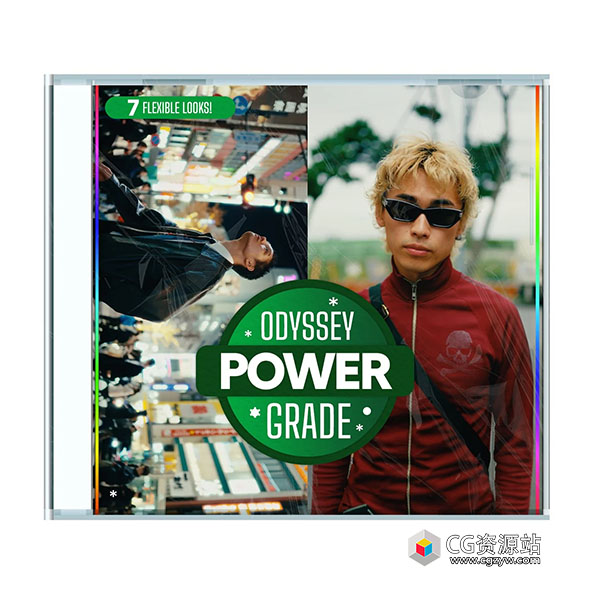 达芬奇调色节点-电影美学调色预设广告短片音乐MV旅拍纪录片+LUT+中文字幕教程 Odyssey Powergrade-图片1