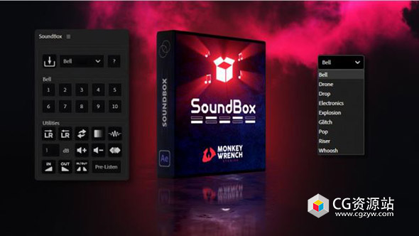 快速添加音效AE脚本 SoundBox V1.0.0 + 使用教程