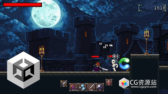 Unity中创建RPG游戏终极指南+中文字幕 The Ultimate Guide to Creating an RPG Game in Unity 6