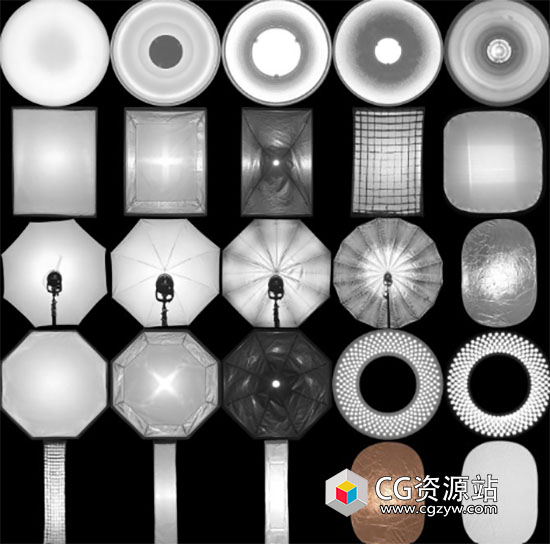 42个4K真实摄影棚灯光HDRI贴图素材 Real Light Studio Pack-图片1