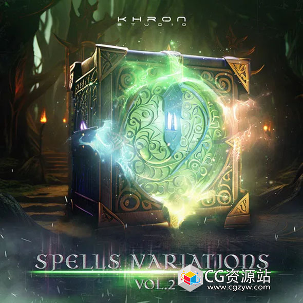 405个奇幻魔法法术SFX火/水/风/土/暗黑/怪物音效素材 Spells Variations Vol 2