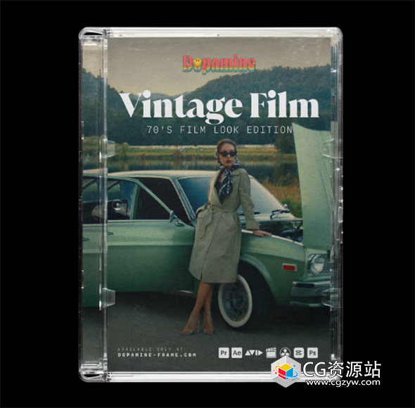 达芬奇调色节点复古电影美学视频调色+LUT预设 Vintage Film Video LUTs-图片1