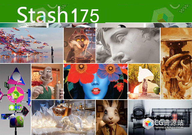 2026年 Stash 175期CG创意电视栏目包装参考广告视频动画短片合集