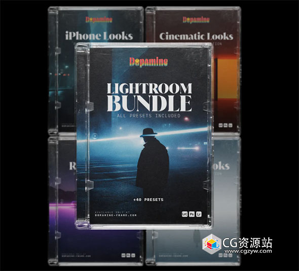 LR预设-60+复古现代电影旅拍人像摄影后期LR调色预设 The Complete Lightroom Bundle-图片1
