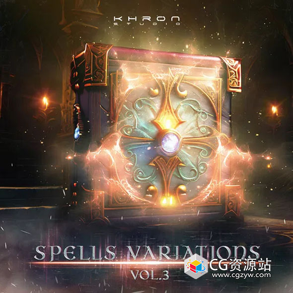 247个奇幻神秘魔法音效素材 Khron Studio Spells Variations Vol 3