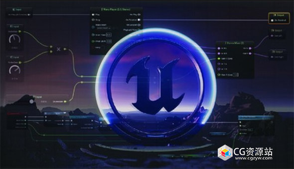 Unreal蓝图可视化编程入门训练UE5视频教程+中文字幕 Unreal Engine Blueprints Programming for Beginners